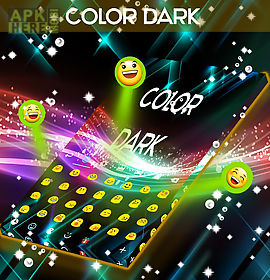 color dark keyboard