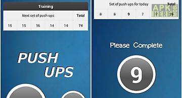 Push ups - fitness trainer