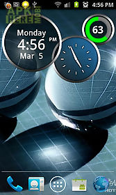rings digital weather clock