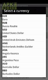 exchange rate all currency