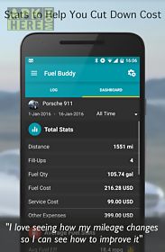 fuel buddy - car mileage log