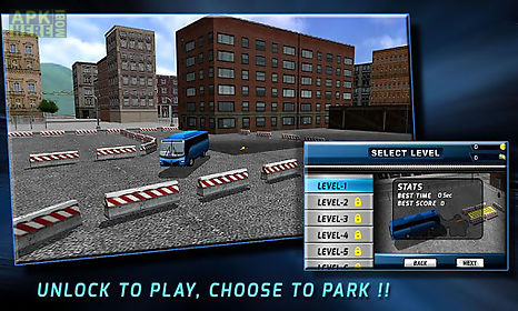 3d bus parking simulation game