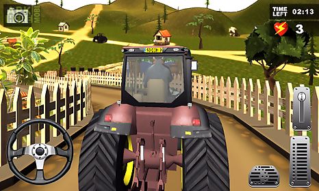 farm tractor driver simulator