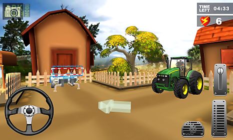 farm tractor driver simulator