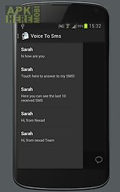 voice to sms