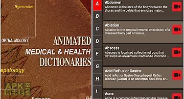 Animated medical dictionary