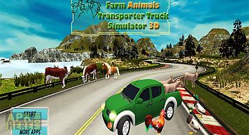 Farm animals transporter 3d