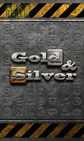gold n silver go launchertheme
