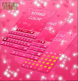 keypad color pink