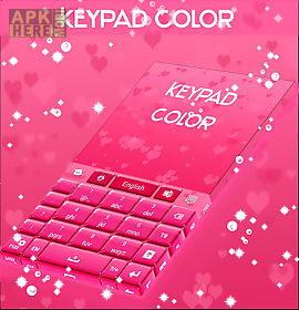 keypad color pink