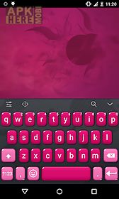 emoji keyboard+ red love theme