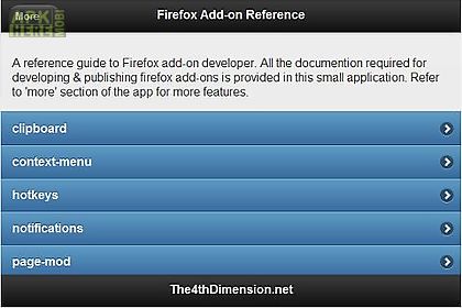 firefox add-on developer guide
