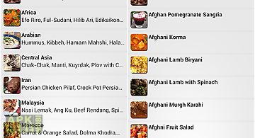 Muslim recipes - halal food