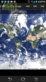 weather satellite map