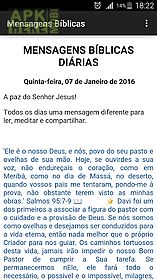 mensagens bíblicas 2016