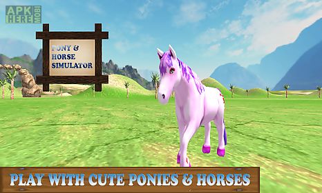 pony horse simulator kids 3d