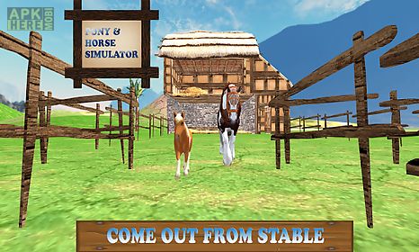 pony horse simulator kids 3d