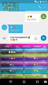 rainbow color emoji keyboard