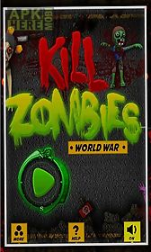 kill zombie shooting game