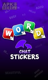 word sticker whatsapp