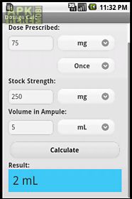 dosage calc