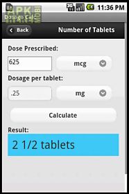 dosage calc