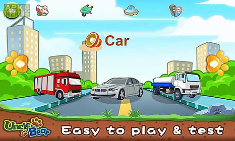 kids puzzle: vehicles