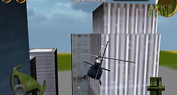 Police helicopter - 3d flight