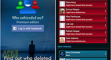 Who unfriended me?