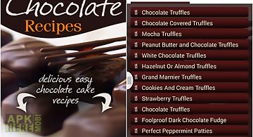  chocolate recipes