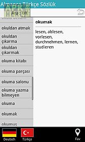 almanca türkçe sözlük