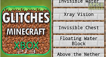 Glitches - minecraft xbox/ps3