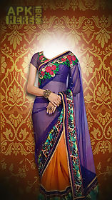 wedding saree photo suit