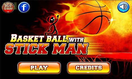 basketball with stickman