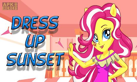 dress up sunset pony