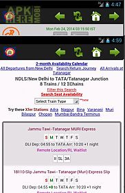 indian rail information 