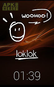 loklok: draw on a lock screen
