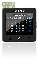 calendar for smartwatch 2