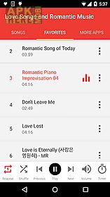 love songs and romantic music