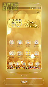 luxury gold theme deluxe