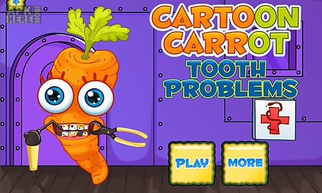 cartoon carrot dentist