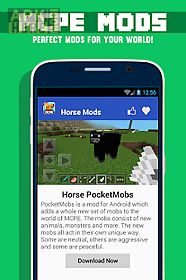 horses mods for mcpe