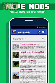 horses mods for mcpe