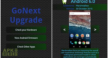 Upgrade for android™ go next