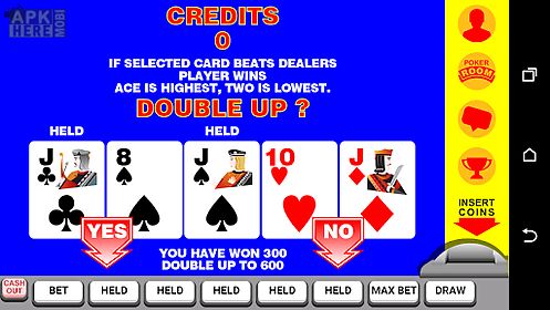 video poker with double up