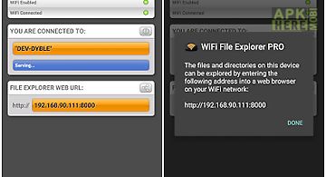 Wifi file explorer