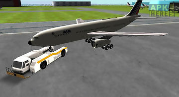 Airplane parking 3d extended