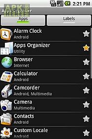 apps organizer