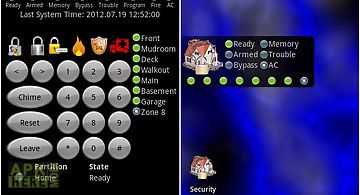 Dsc security keypad