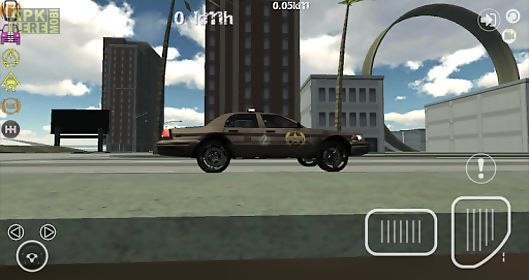 police car driver simulator 3d